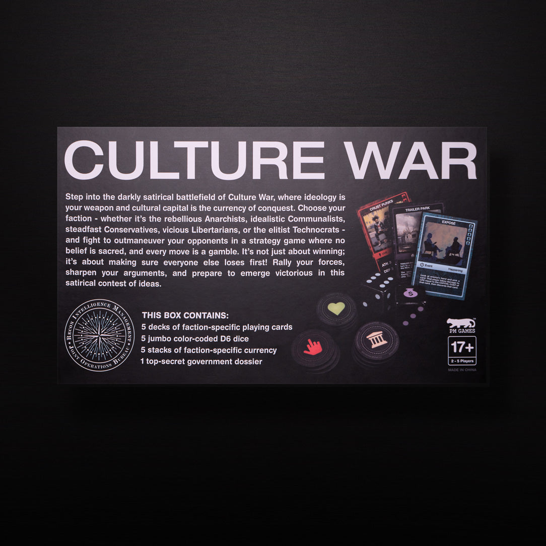CULTURE WAR: FIRST EDITION